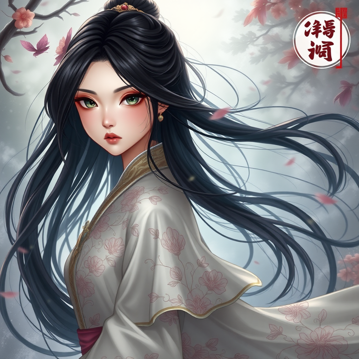 动漫人物:灵韵