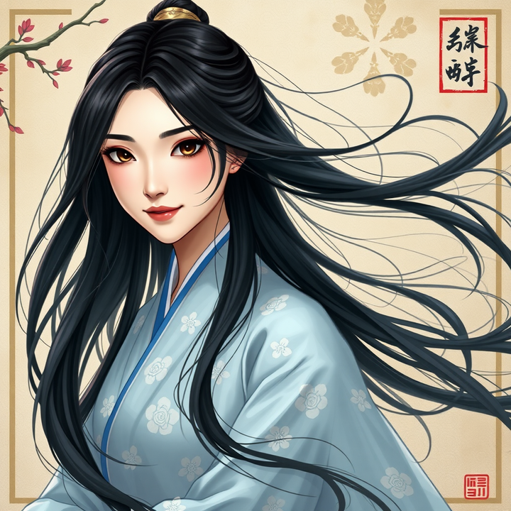 动漫人物:林若兮